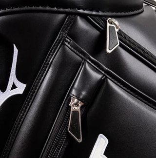 Mizuno MCRAFT staff bag 2024 cart bag, čierny