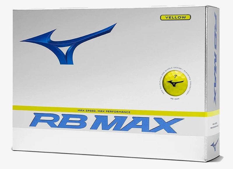 Mizuno RB Max golfové loptičky, žlté