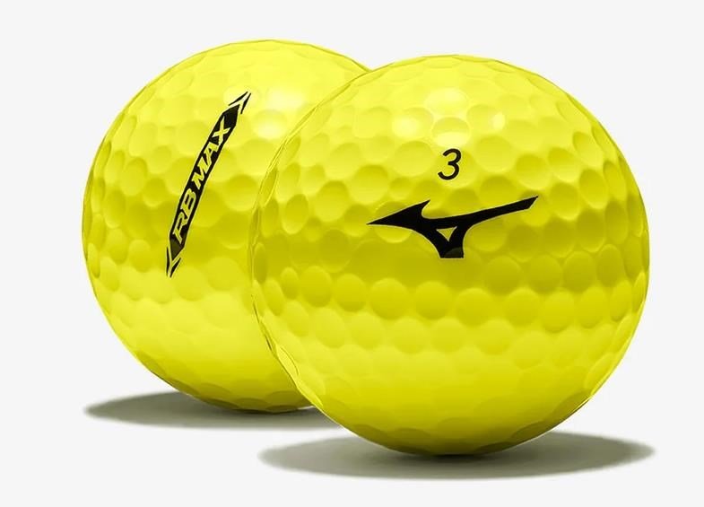Mizuno RB Max golfové loptičky, žlté