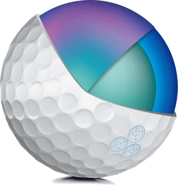 Mizuno RB Max golfové loptičky, žlté