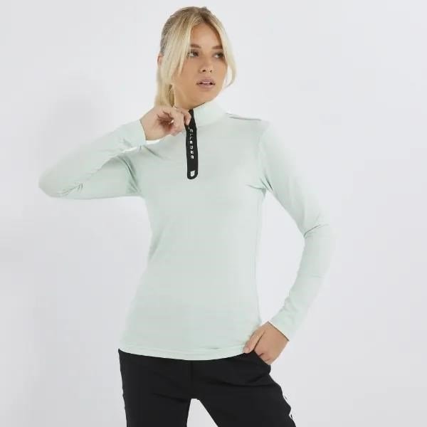 Ellesse Juliano 1/2 Zip dámska mikina, svetlo zelená