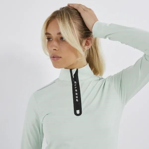 Ellesse Juliano 1/2 Zip dámska mikina, svetlo zelená