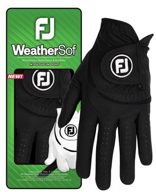 FootJoy WeatherSof 24 dámská golfová rukavica, čierna