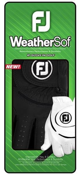 FootJoy WeatherSof 24 dámská golfová rukavica, čierna