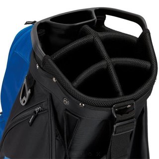 TaylorMade Classic cart bag, čierno/kráľovský modrá