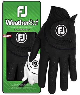 Footjoy FootJoy WeatherSof pánska golfová rukavica, čierna