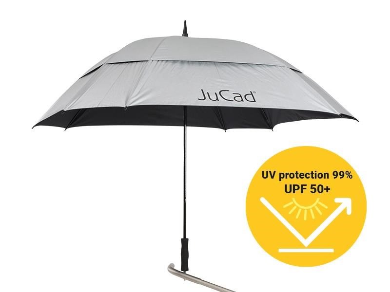 JuCad Drive S 2.0 elektrický vozík, strieborný