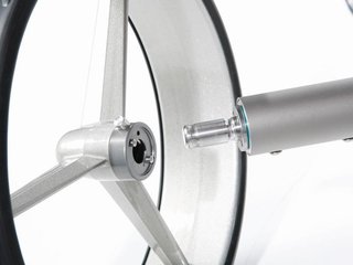 JuCad Drive S 2.0 elektrický vozík, strieborný