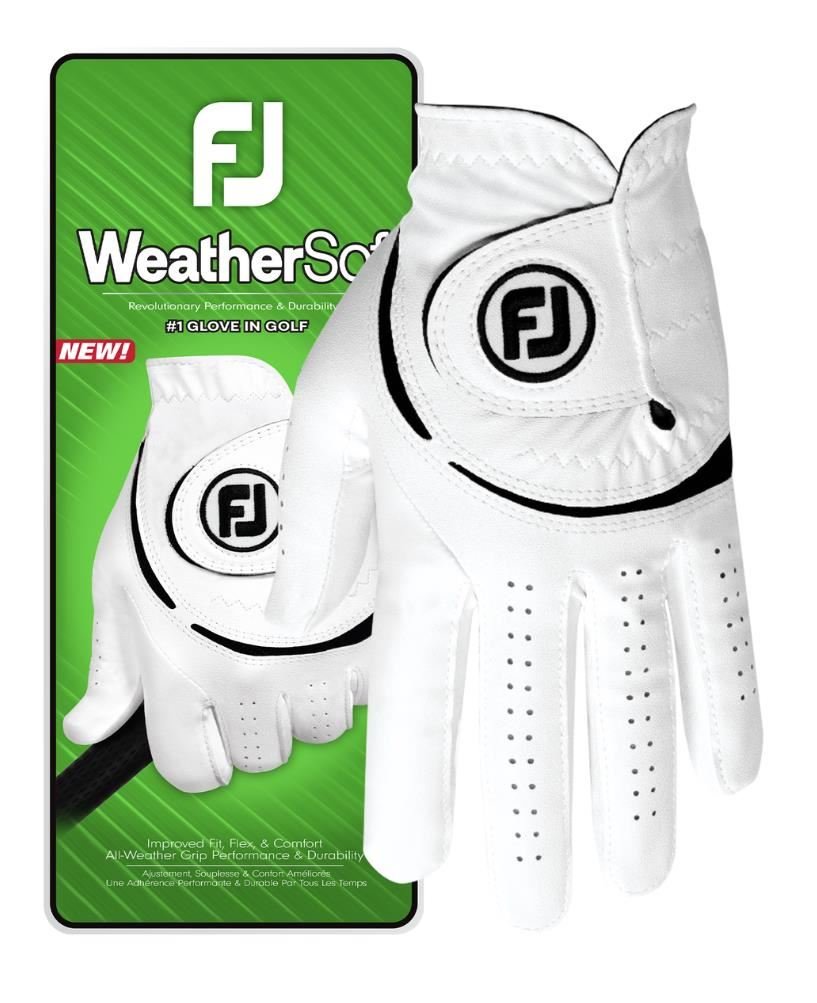 Footjoy FootJoy WeatherSof 24 pánska golfová rukavica, biela