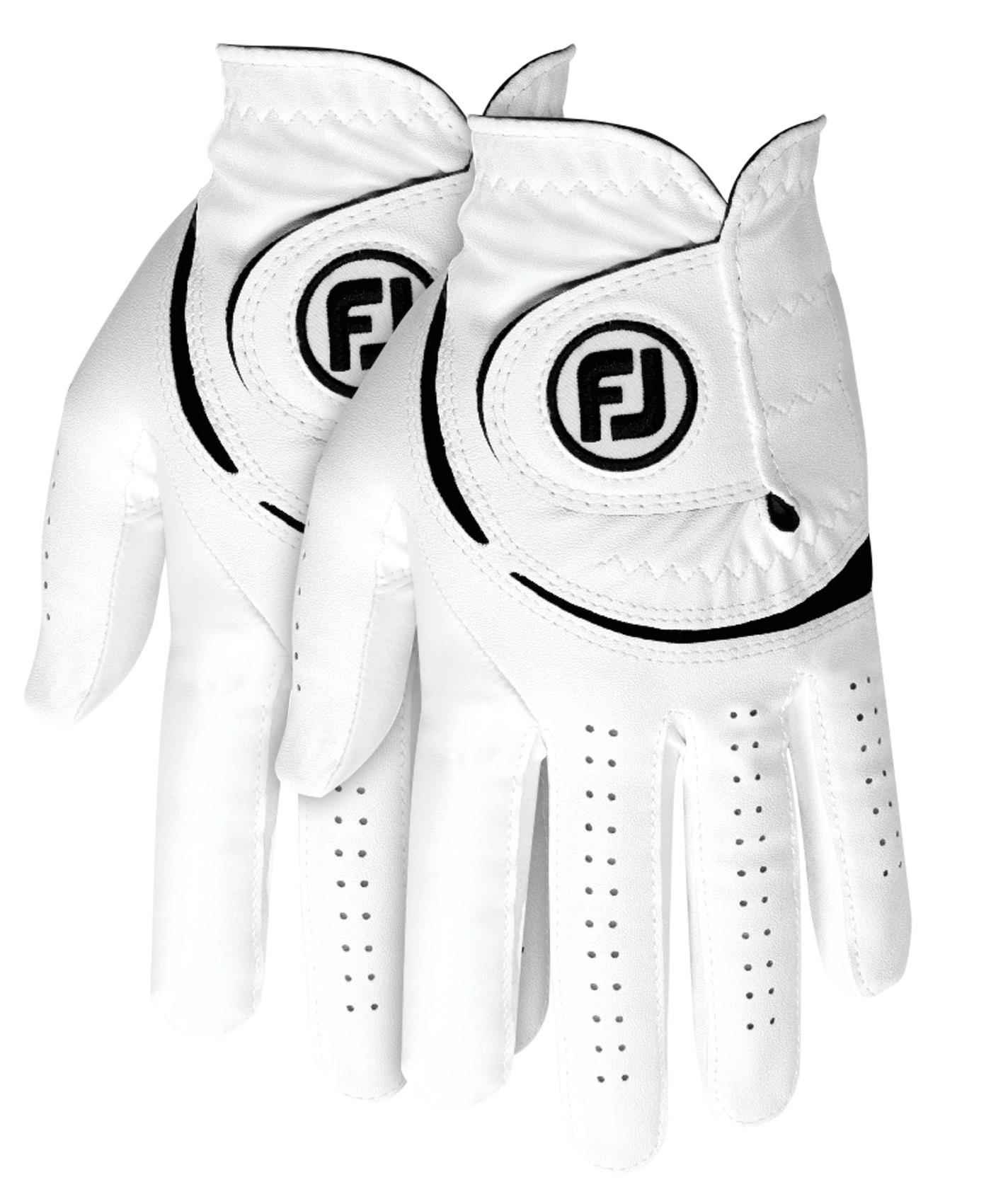 Footjoy FootJoy WeatherSof pánska golfová rukavica (2 PACK), biela