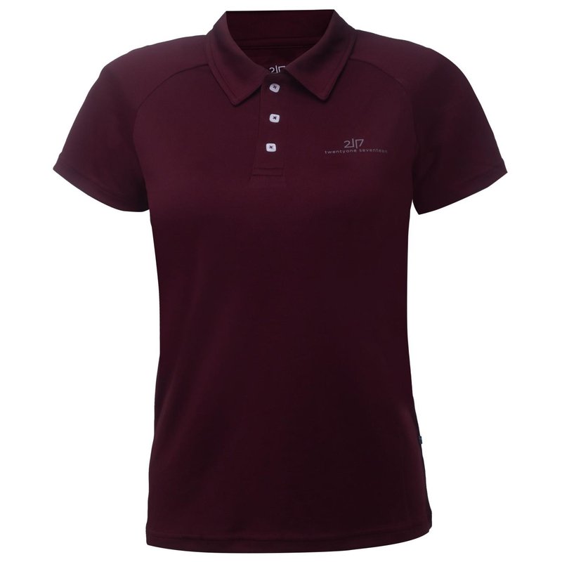 2117 of Sweden Fröseke dámske polo, dark plum