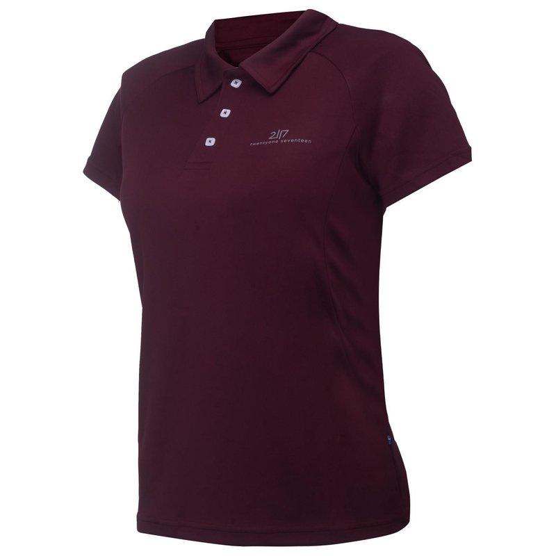 2117 of Sweden Fröseke dámske polo, dark plum