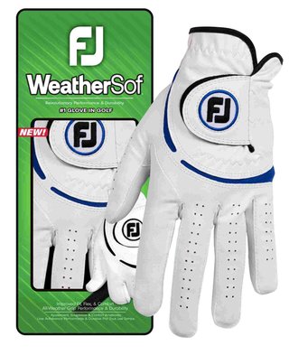 Footjoy FootJoy WeatherSof 24 pánska golfová rukavica, biela