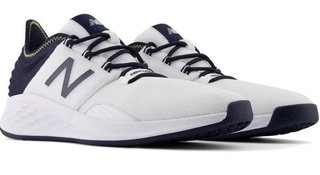 New Balance Fresh Foam ROAV dámske golfové topánky, biela/námornícka modrá