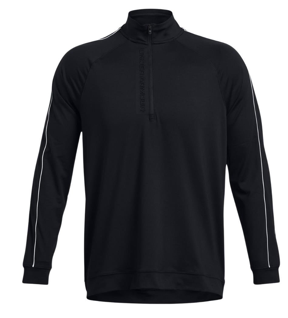 Under Armour Storm Midlayer 1/2 Zip pánska mikina, čierno/biela