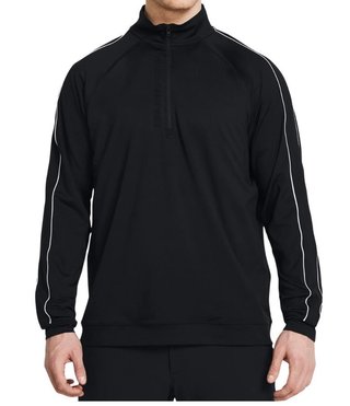 Under Armour Storm Midlayer 1/2 Zip pánska mikina, čierno/biela