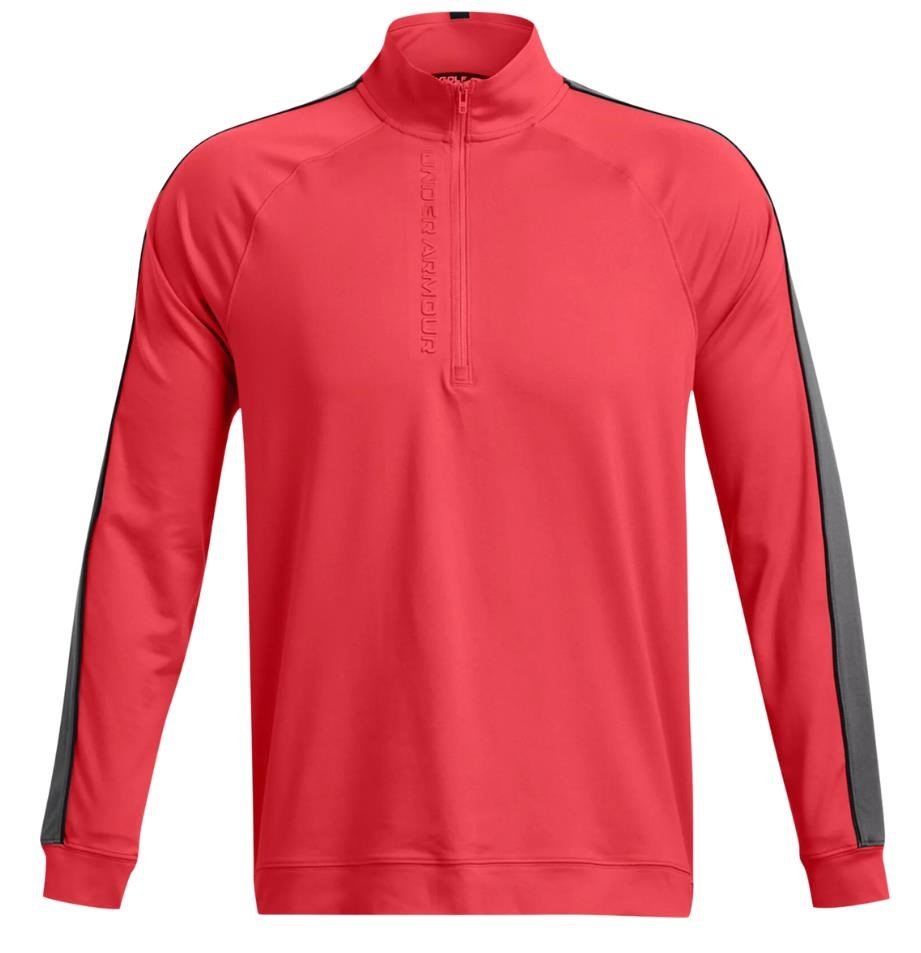Under Armour Storm Midlayer 1/2 Zip pánska mikina, red slstice/castelrock