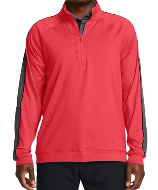 Under Armour Storm Midlayer 1/2 Zip pánska mikina, red slstice/castelrock