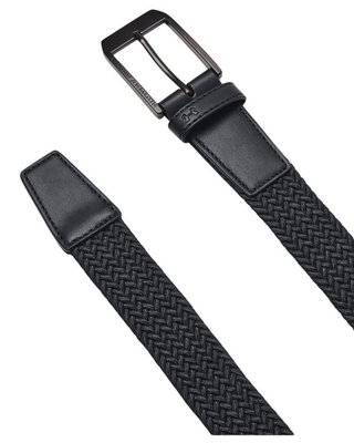 Under Armour Braided pánský opasok, čierny