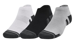 Under Armour Performance Tech unisex ponožky (3 páry), mod gray/white