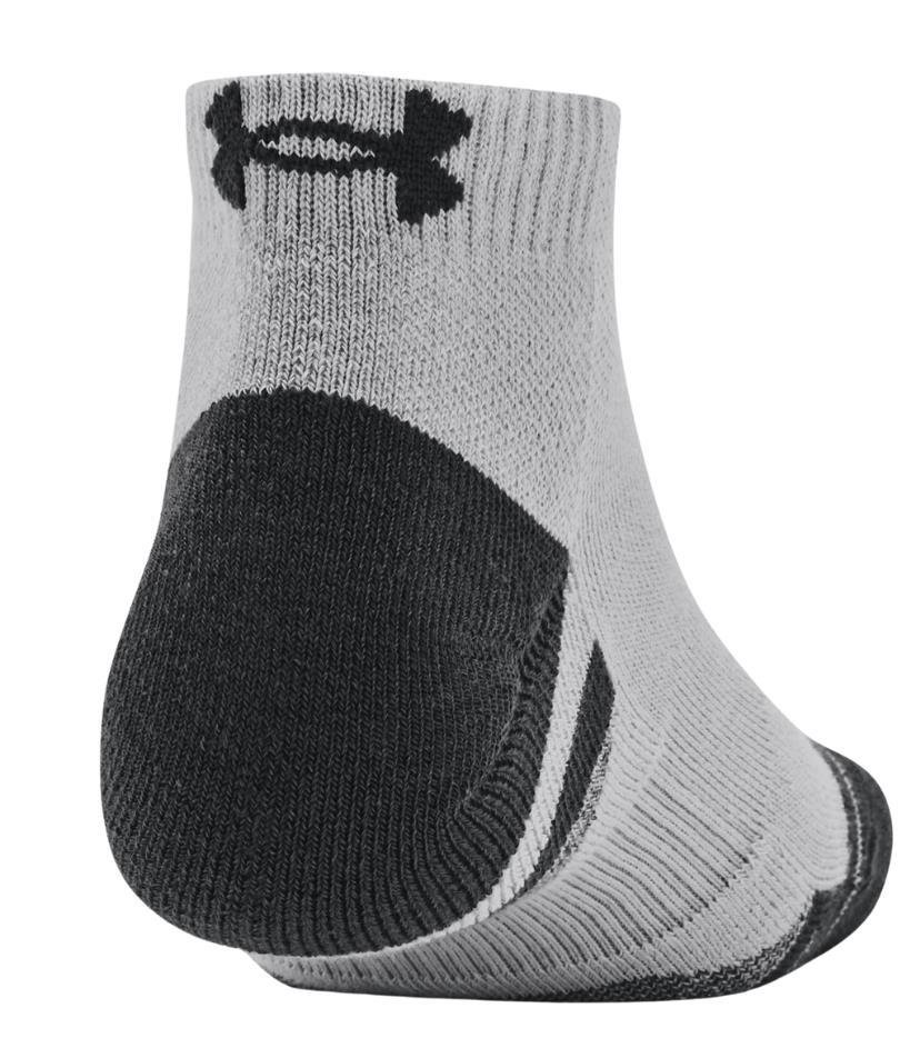 Under Armour Performance Tech unisex ponožky (3 páry), mod gray/white