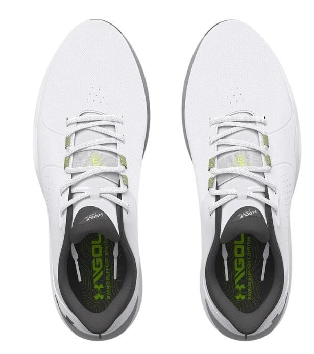 Under Armour Drive Pro pánske golfové topánky, biele