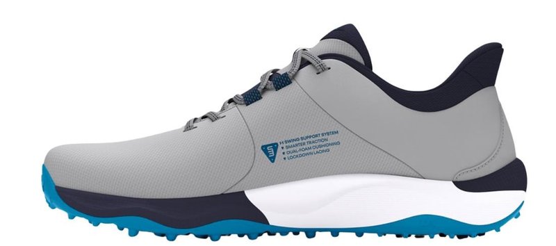 Under Armour Drive Pro SL pánske golfové topánky, šedé