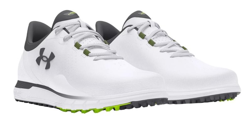 Under Armour Drive Fade SL pánske golfové topánky, biela/titan šedá