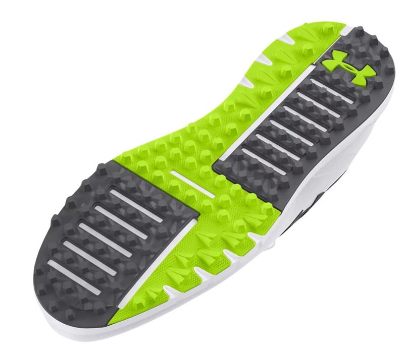 Under Armour Drive Fade SL pánske golfové topánky, biela/titan šedá
