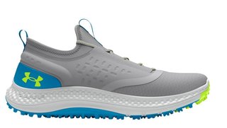 Under Armour GS Charged Phantom SL juniorské golfové topánky, mod gray/capri