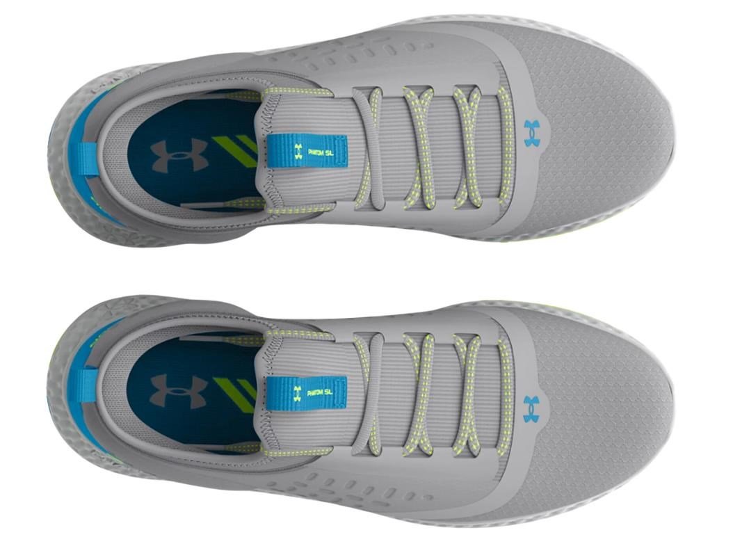 Under Armour GS Charged Phantom SL juniorské golfové topánky, mod gray/capri