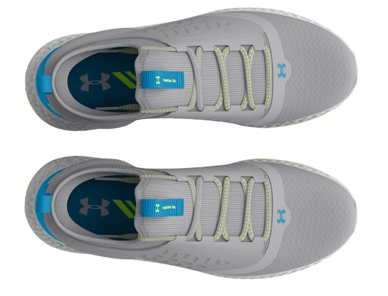 Under Armour GS Charged Phantom SL juniorské golfové topánky, mod gray/capri
