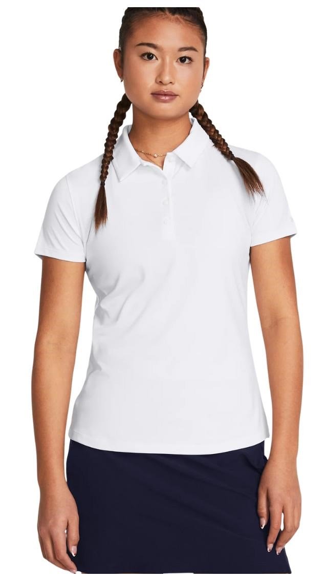 Under Armour Playoff dámske polo, biele