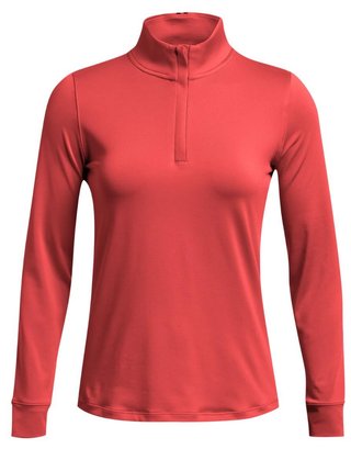 Under Armour Playoff 1/4 Zip dámska mikina, red solstice/midnight navy