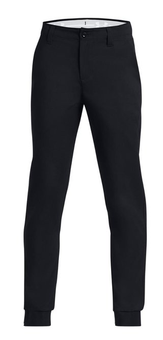 Under Armour Golf chlapčenské nohavice, čierne