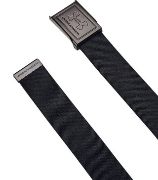Under Armour Stretch Webbing pánsky opasok, čierny/castelrock