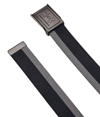 Under Armour Stretch Webbing pánsky opasok, čierny/castelrock