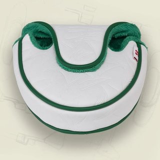 PING Golf Ping Looper Mallet Putter Headcover, biela/zelená