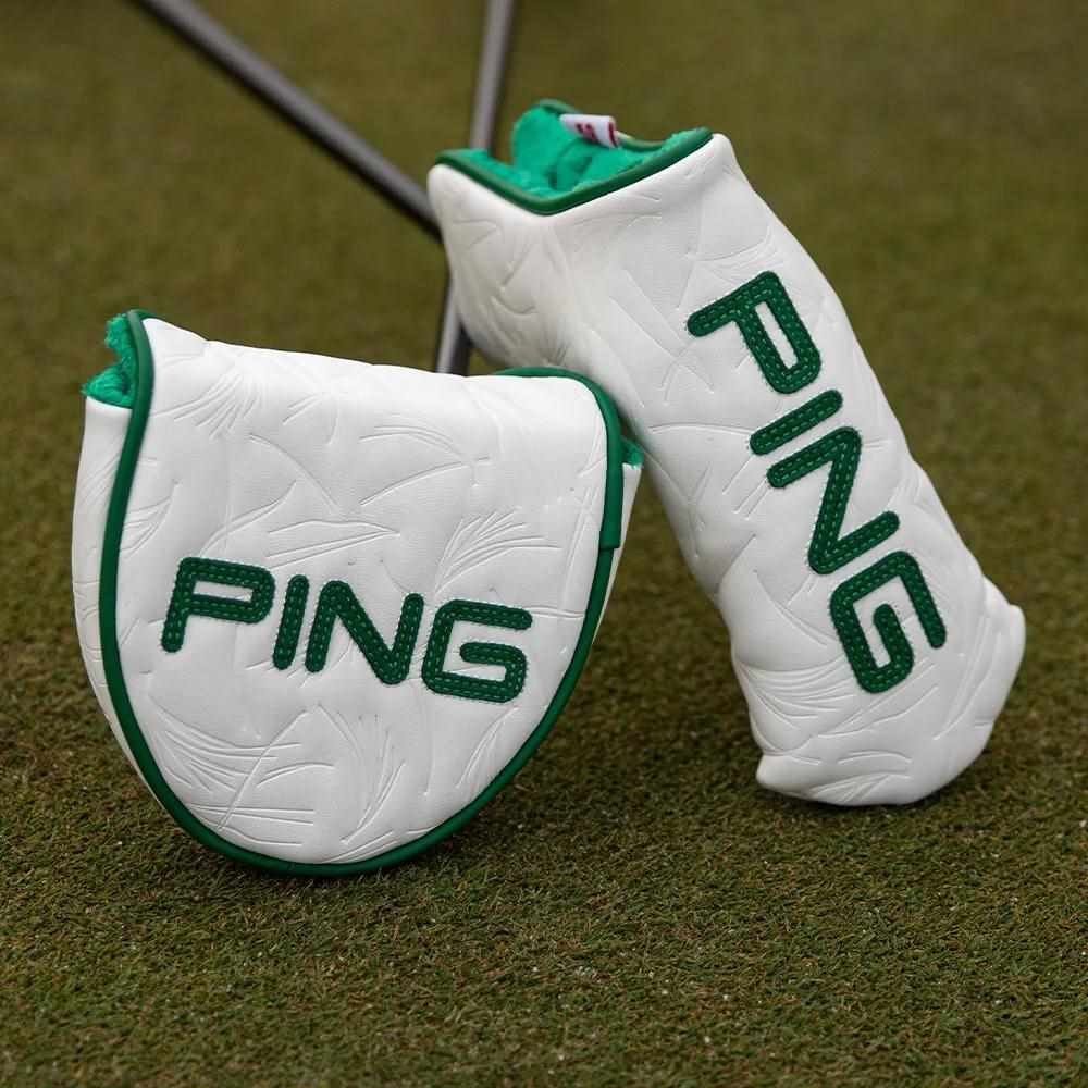 PING Ping Looper Blade Putter kryt hlavy, biela/zelená