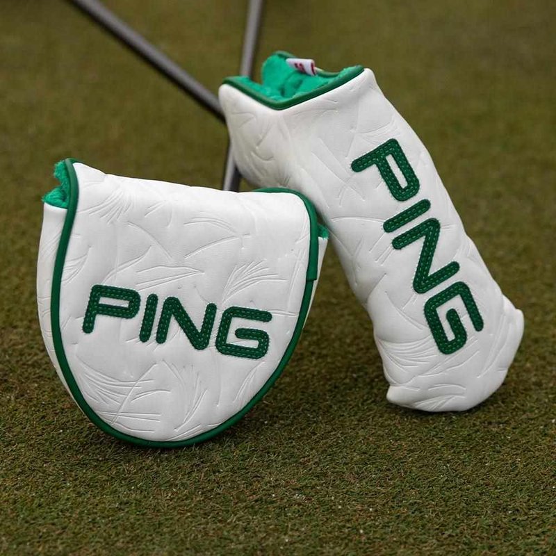 PING Ping Looper Blade Putter kryt hlavy, biela/zelená