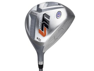U.S. Kids Golf UL7-51 (130cm) 5-Club juniorský golfový set + stand bag, čierna/oranžová