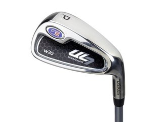 U.S. Kids Golf UL7-51 (130cm) 5-Club juniorský golfový set + stand bag, čierna/oranžová