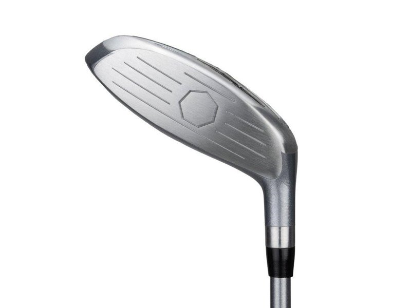 U.S. Kids Golf UL7-54 (137cm) W15 5-Club junior golfový set + stand bag, čierny/fialový