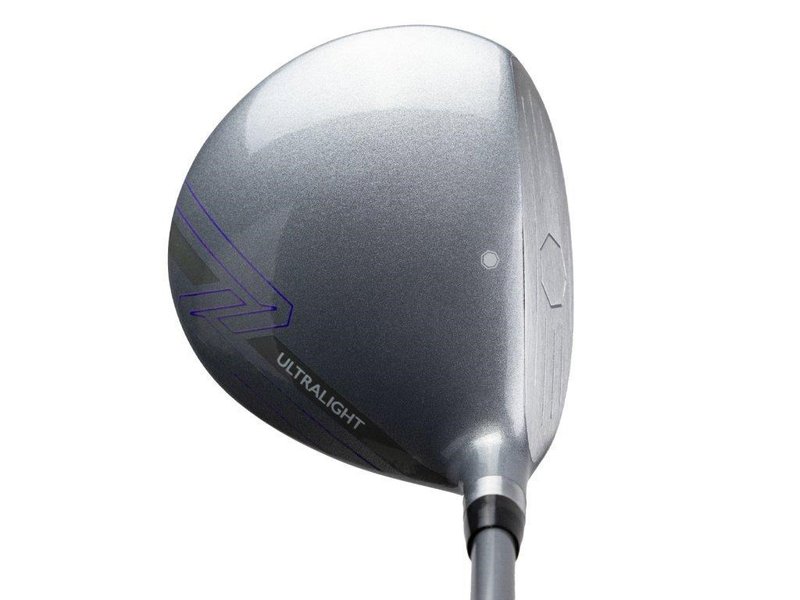 U.S. Kids Golf UL7-54 (137cm) W15 5-Club junior golfový set + stand bag, čierny/fialový