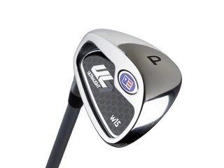 U.S. Kids Golf UL7-54 (137cm) W15 5-Club junior golfový set + stand bag, čierny/fialový
