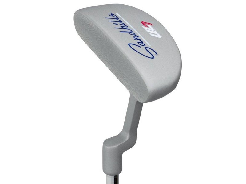 U.S. Kids Golf UL7-54 (137cm) W15 5-Club junior golfový set + stand bag, čierny/fialový