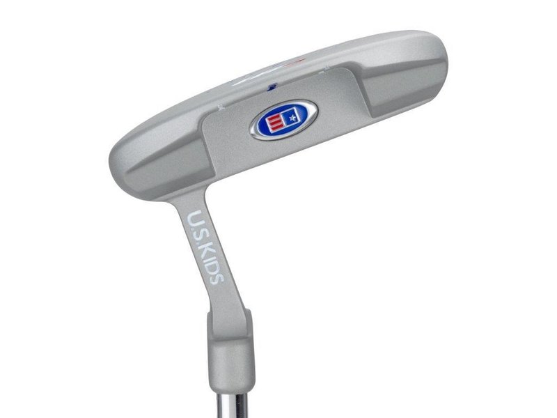 U.S. Kids Golf UL7-54 (137cm) W15 5-Club junior golfový set + stand bag, čierny/fialový