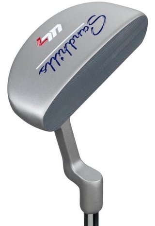 U.S. Kids Golf UL7-60 (152cm) W10 5-Club juniorský golfový set + stand bag, čierny/gaštanový