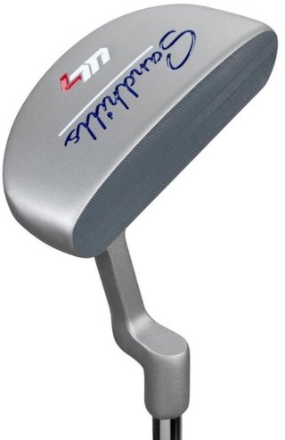 U.S. Kids Golf UL7-63 (160cm) W10 5-Club juniorský golfový set, grafit, + stand bag, čierna/zlatá