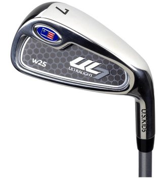 U.S. Kids Golf UL7-42 (107cm) W25 juniorské železá, grafit